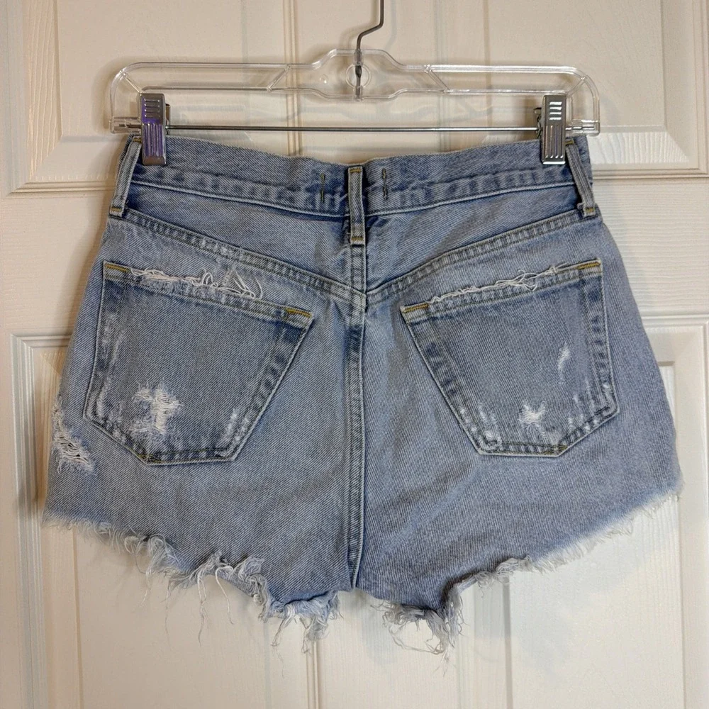 Agolde parker distressed